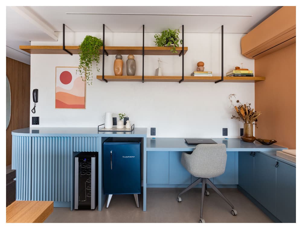 Soluções de Mari Milani para o home office na sala