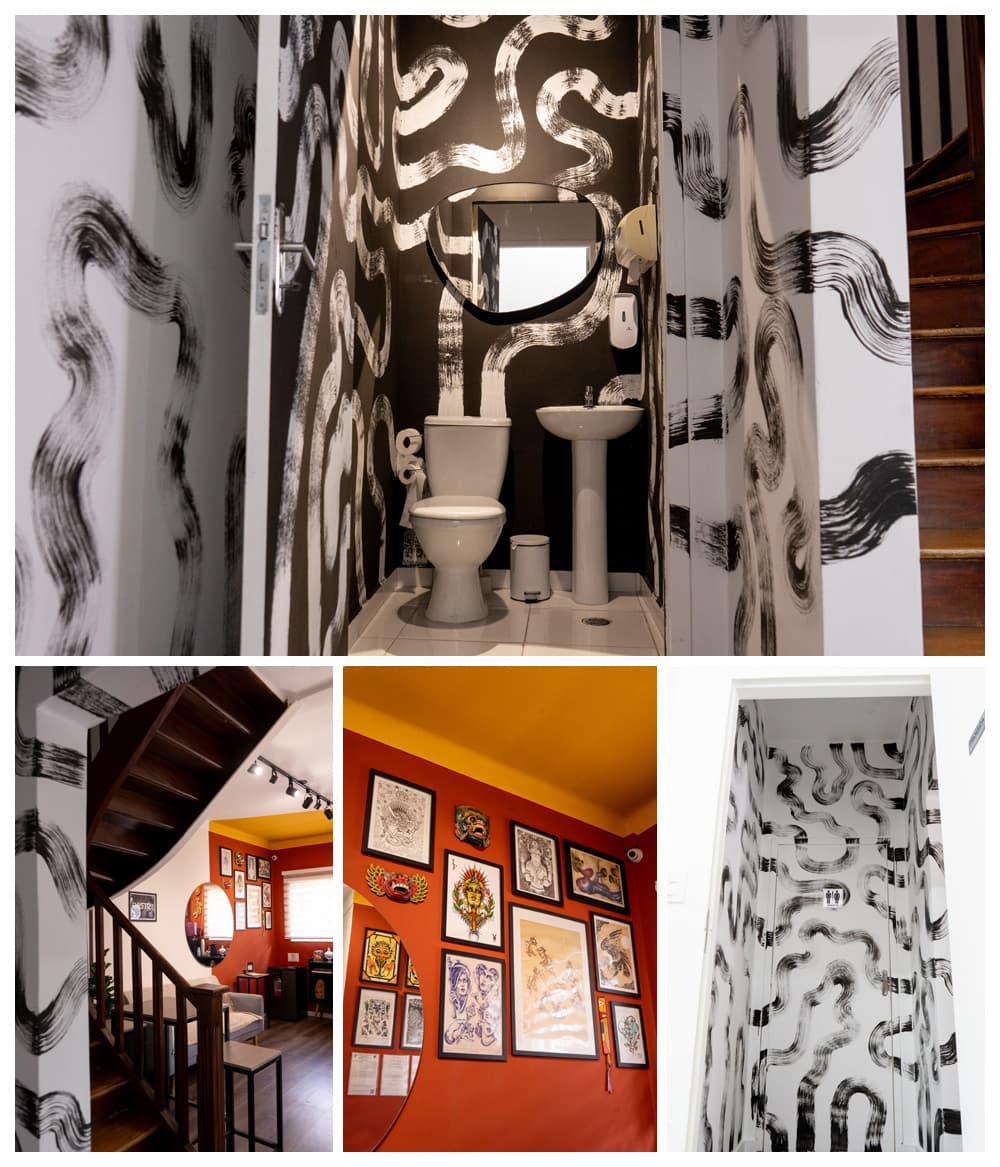 Arquitetura para estúdio de tatuagem / Fotografia Beatriz Imaculada