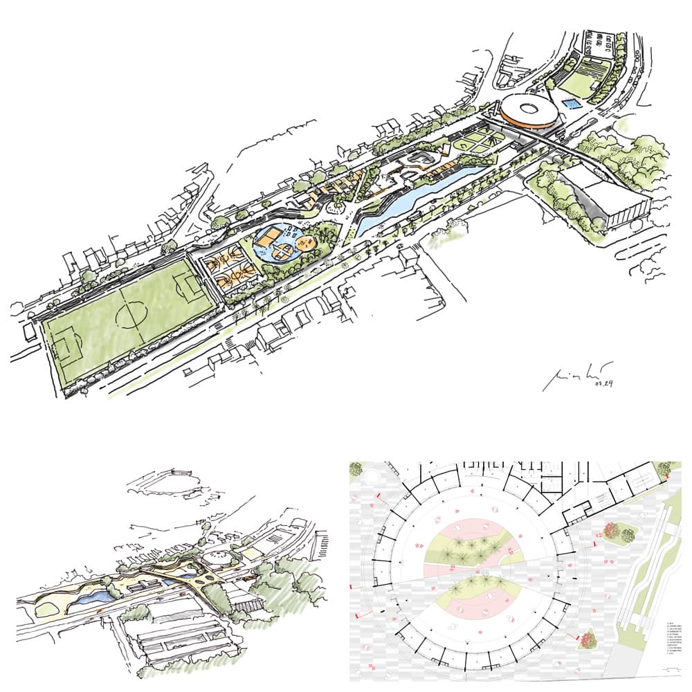 Parque linear urbano Parque linear urbano