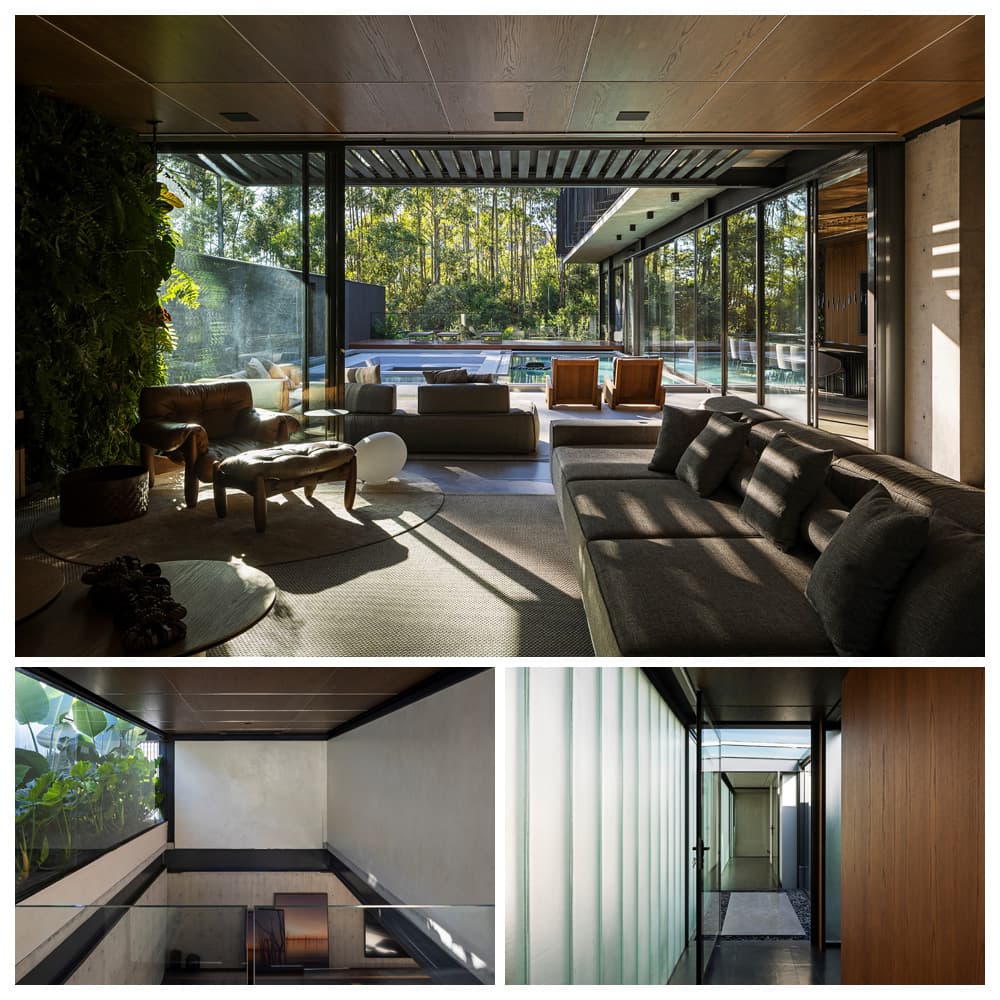 Arquitetura residencial em aço / Fotografia Leonardo Finotti
