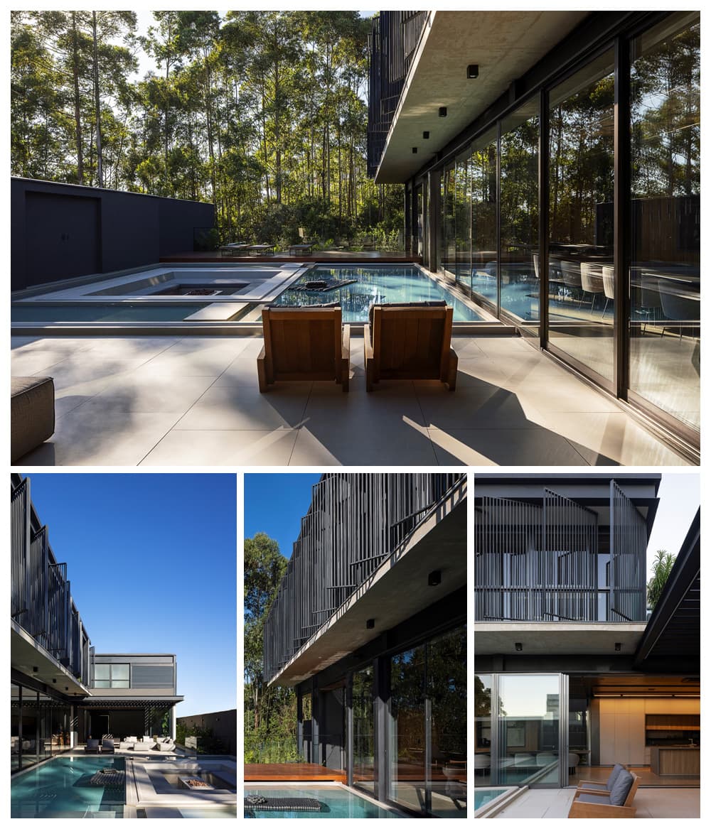 Arquitetura residencial em aço / Fotografia Leonardo Finotti