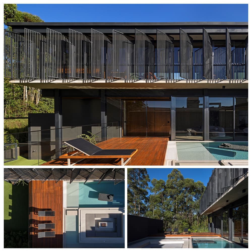 Arquitetura residencial em aço / Fotografia Leonardo Finotti