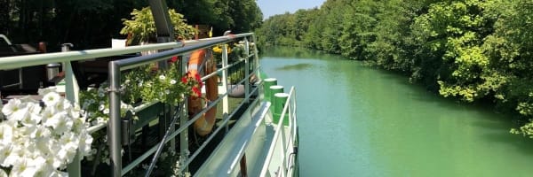 Varen in Frankrijk met barge Johanna