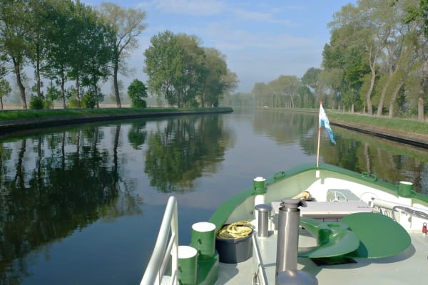 Kanaal tussen Brugge en Oostende