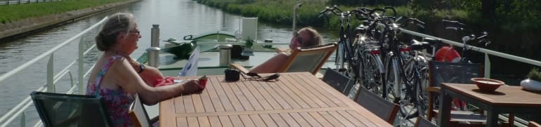 Se détendre sur le pont