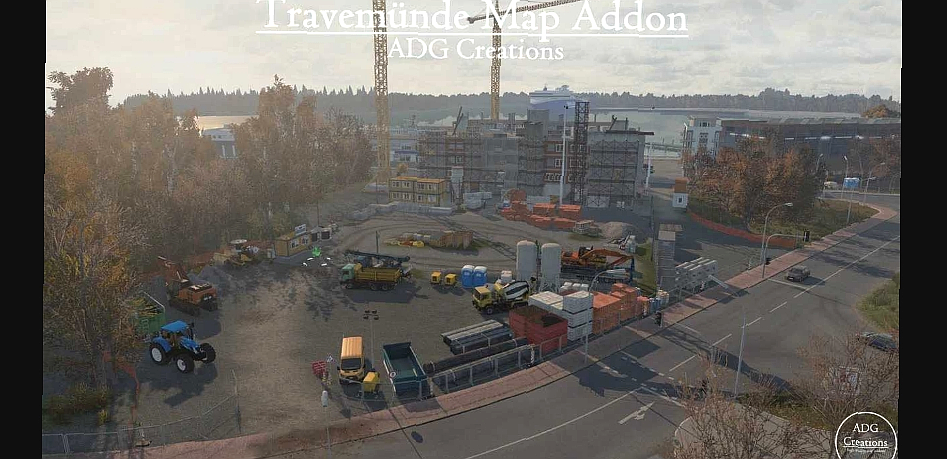 МОД Travemünde Map Addon v1.0 ДЛЯ EURO TRUCK SIMULATOR 2