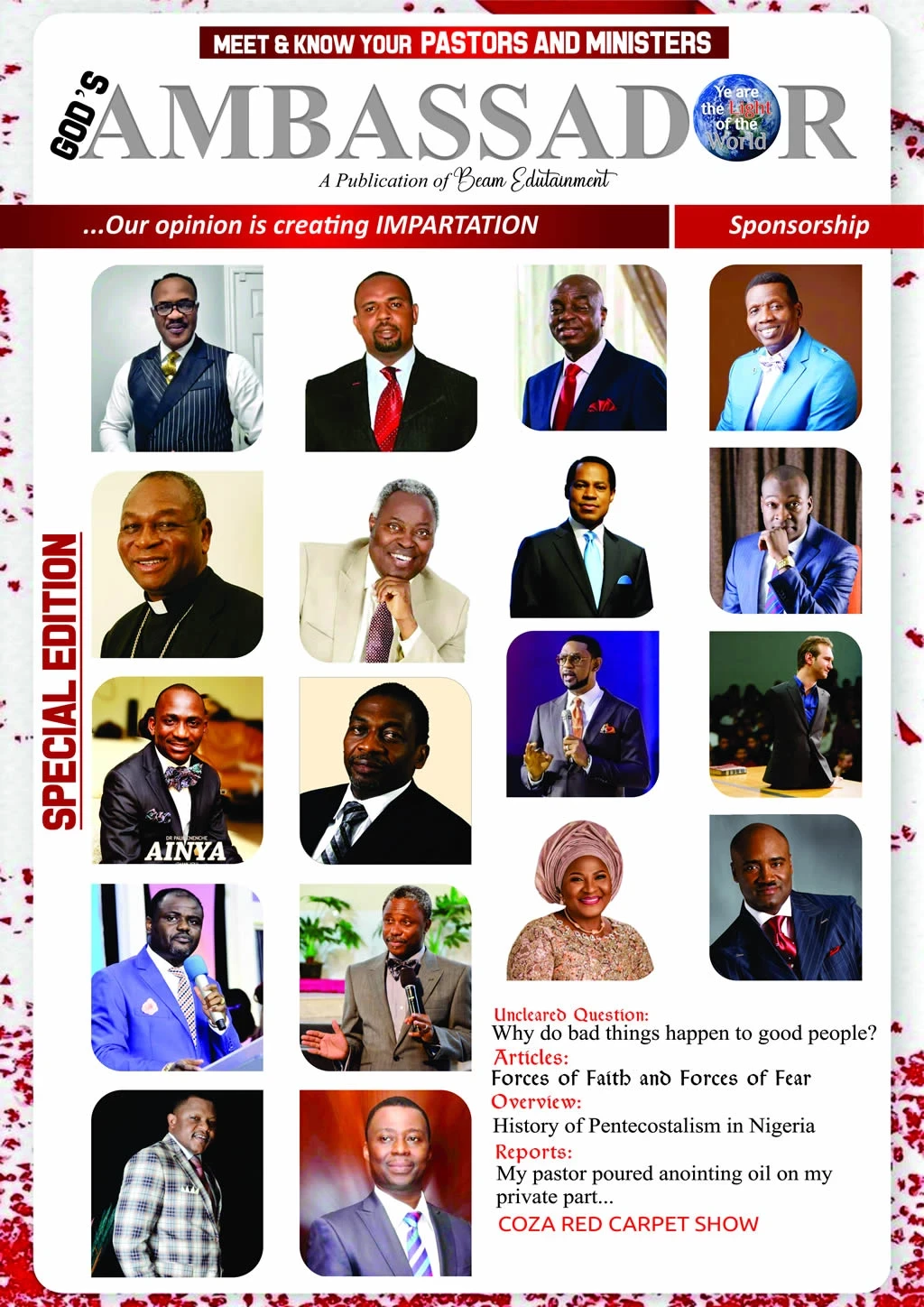 God's Ambassador Magazine (Latest Edition)