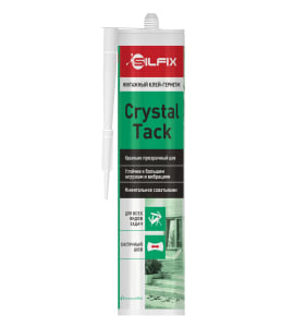 SilFix Hybrid Bond Crystal Tack, монтажный клей-герметик