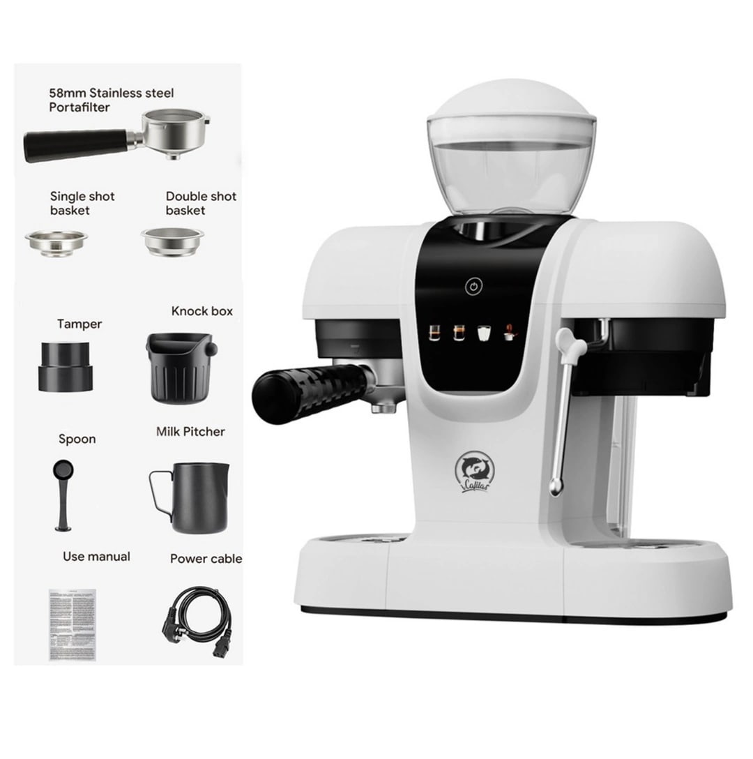 Machine à café semi-automatique (grains de café)