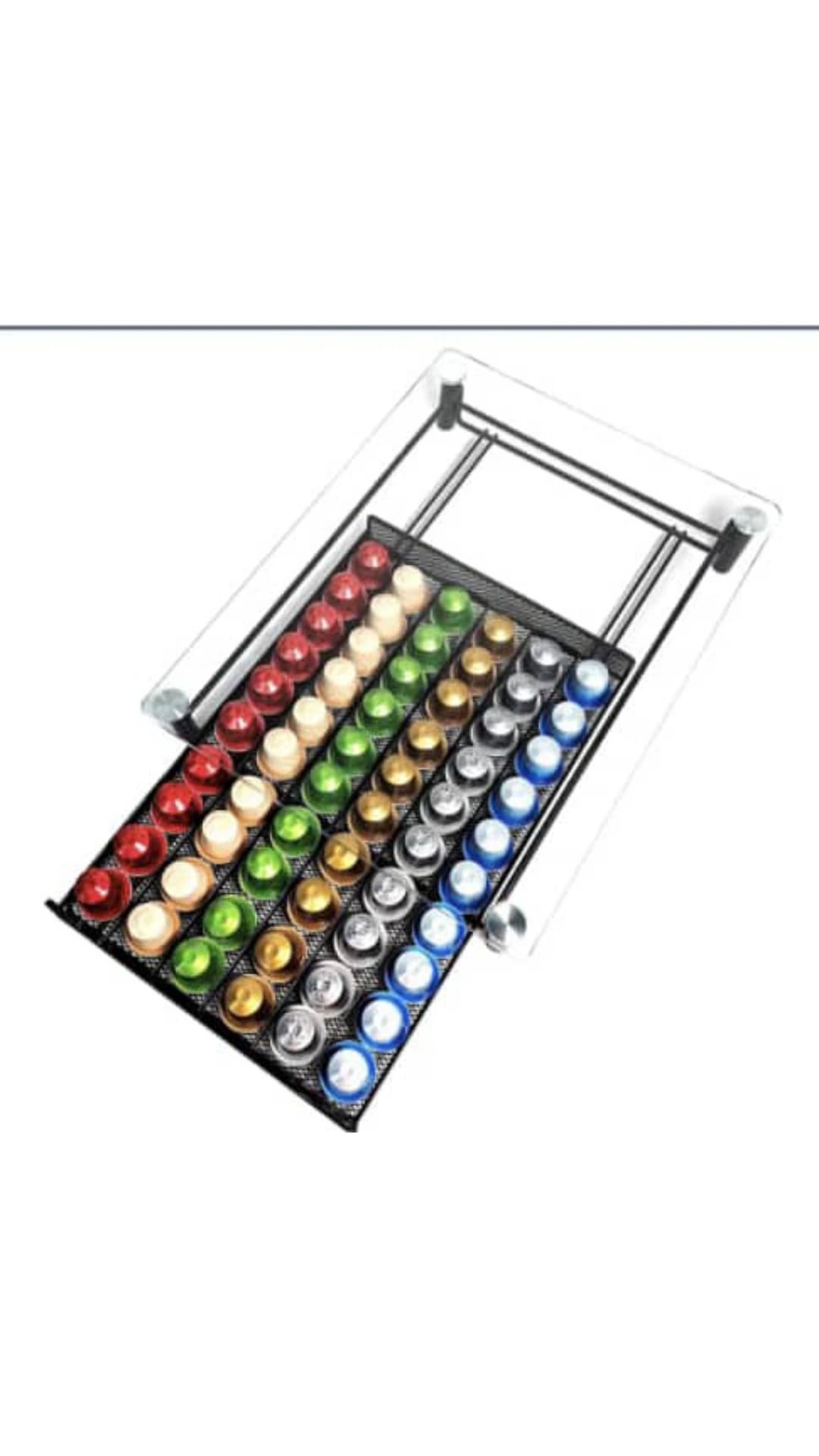 PORTE DOSETTE DE CAFE COMPATIBLE NESPRESSO 60PCS