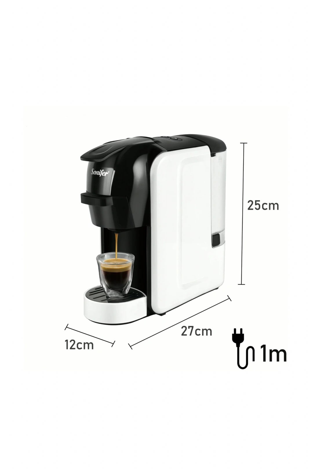 Machine À Capsules - 3 En 1 - Dolce Gusto / Nespresso / Poudre - SF 3539 - Blanc — vue 2