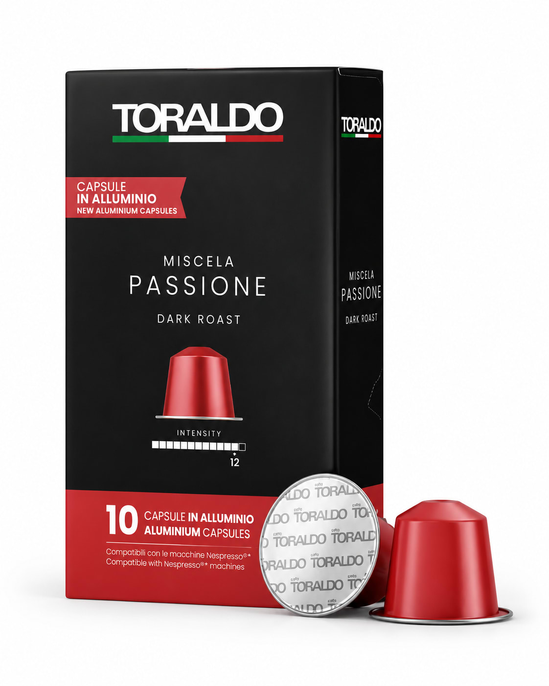 Caffè Toraldo Passione — Capsules Aluminium Nespresso® (x10)