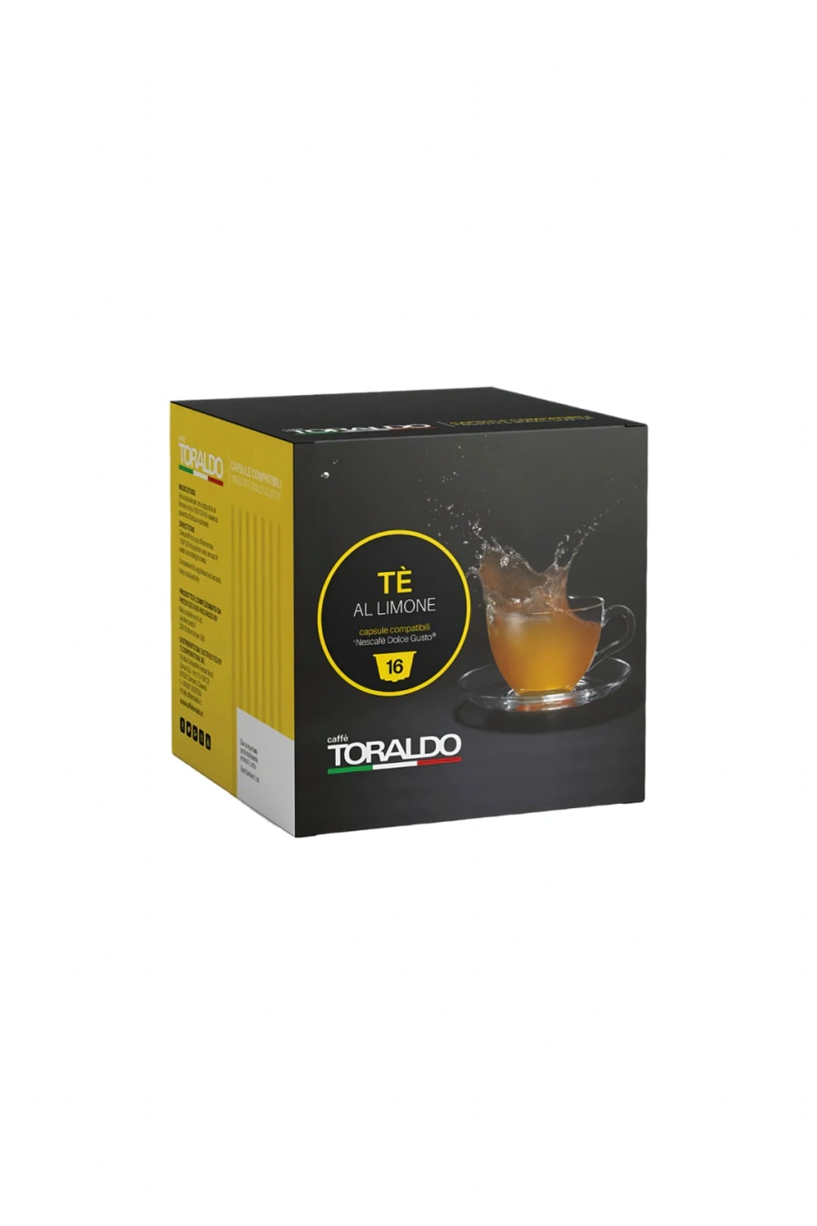 Capsules Infusion Citron Thé Noir – Compatibles Dolce Gusto