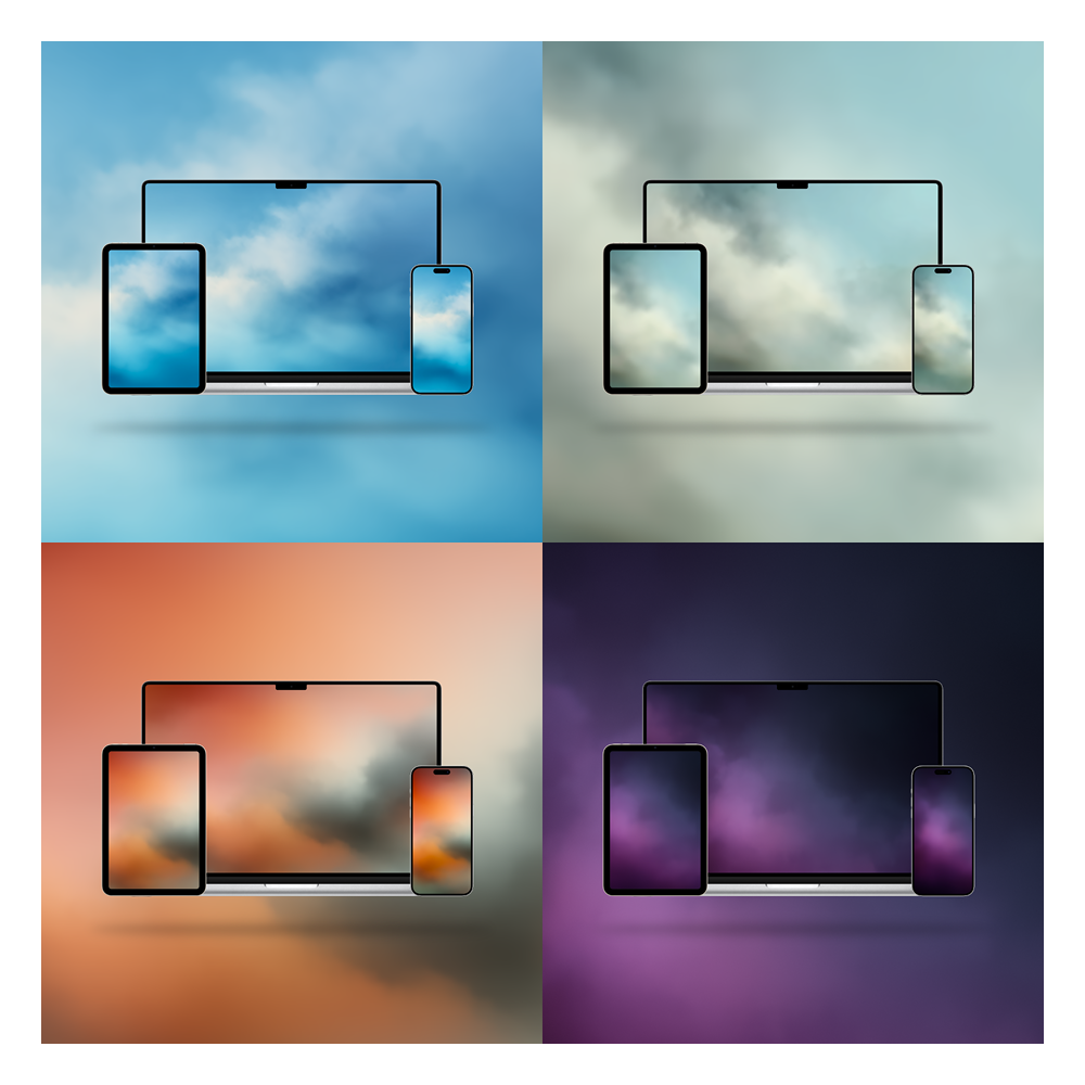 All Basic Apple Guy Wallpapers project preview showing the design interface