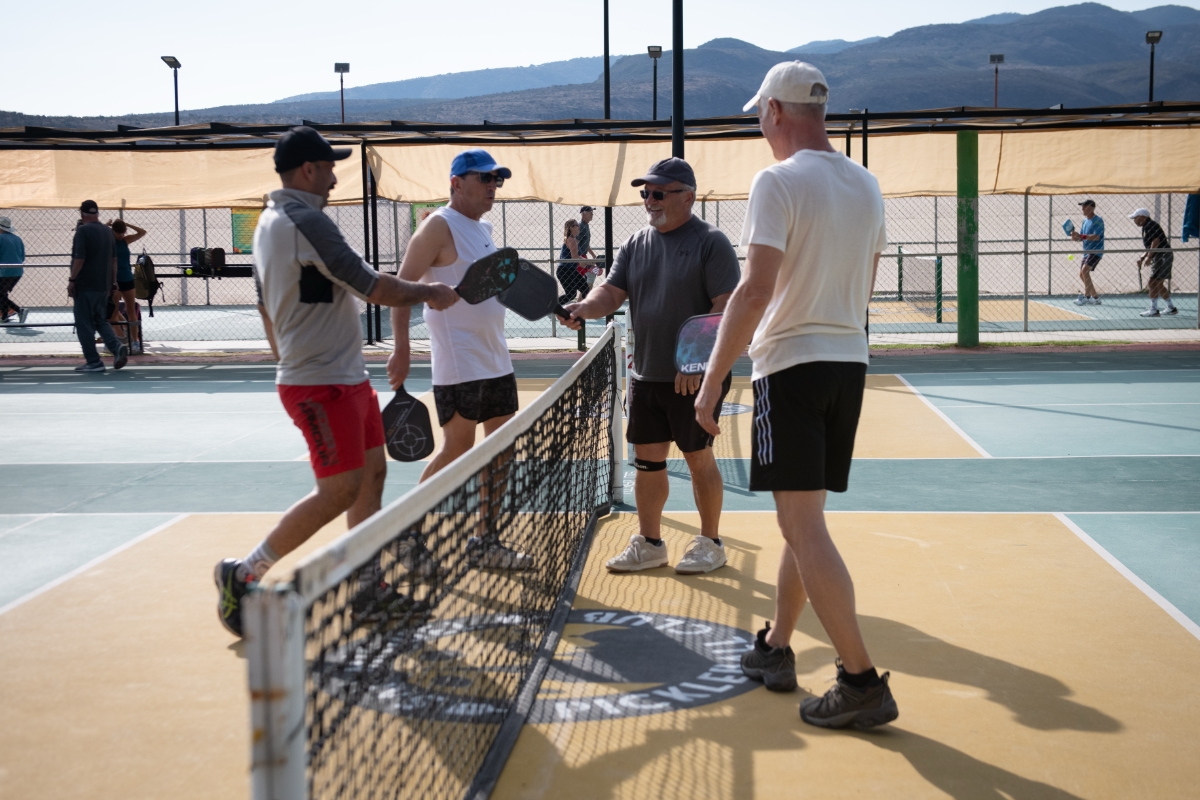 SMA Pickleball Players