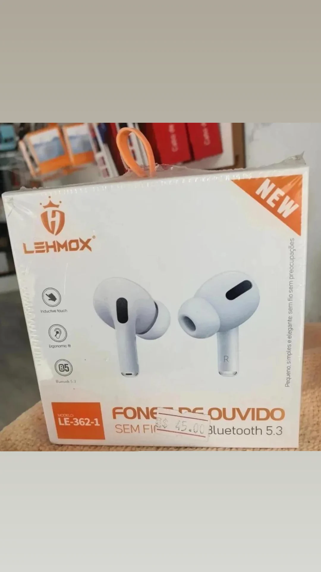 FONE DE OUVIDO SEM FIO LE-362-1