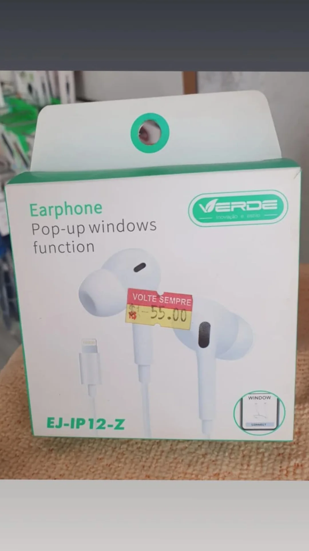 FONE DE OUVIDO IPHONE