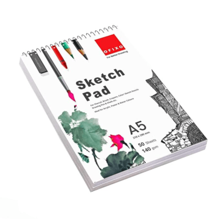  50 Sheet A5 Sketchbook