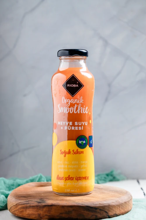 Organik Meyveli Smoothie
