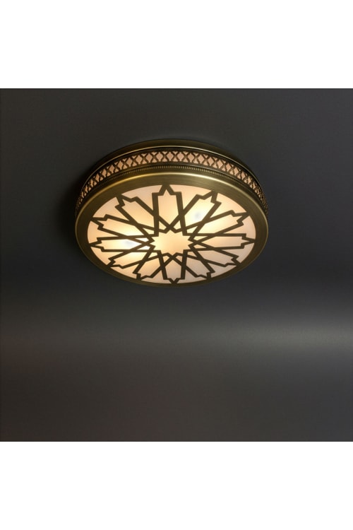 Decorative Patterned Flush Mount Ceiling Light – Modern Plafond Lamp