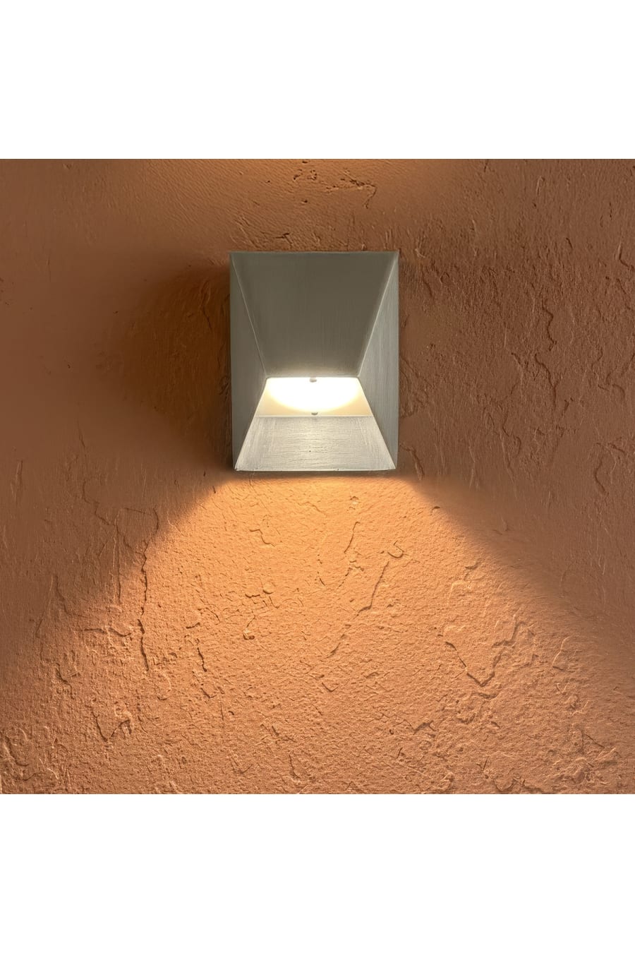 Modern Geometric Wall Sconce - Aluminum