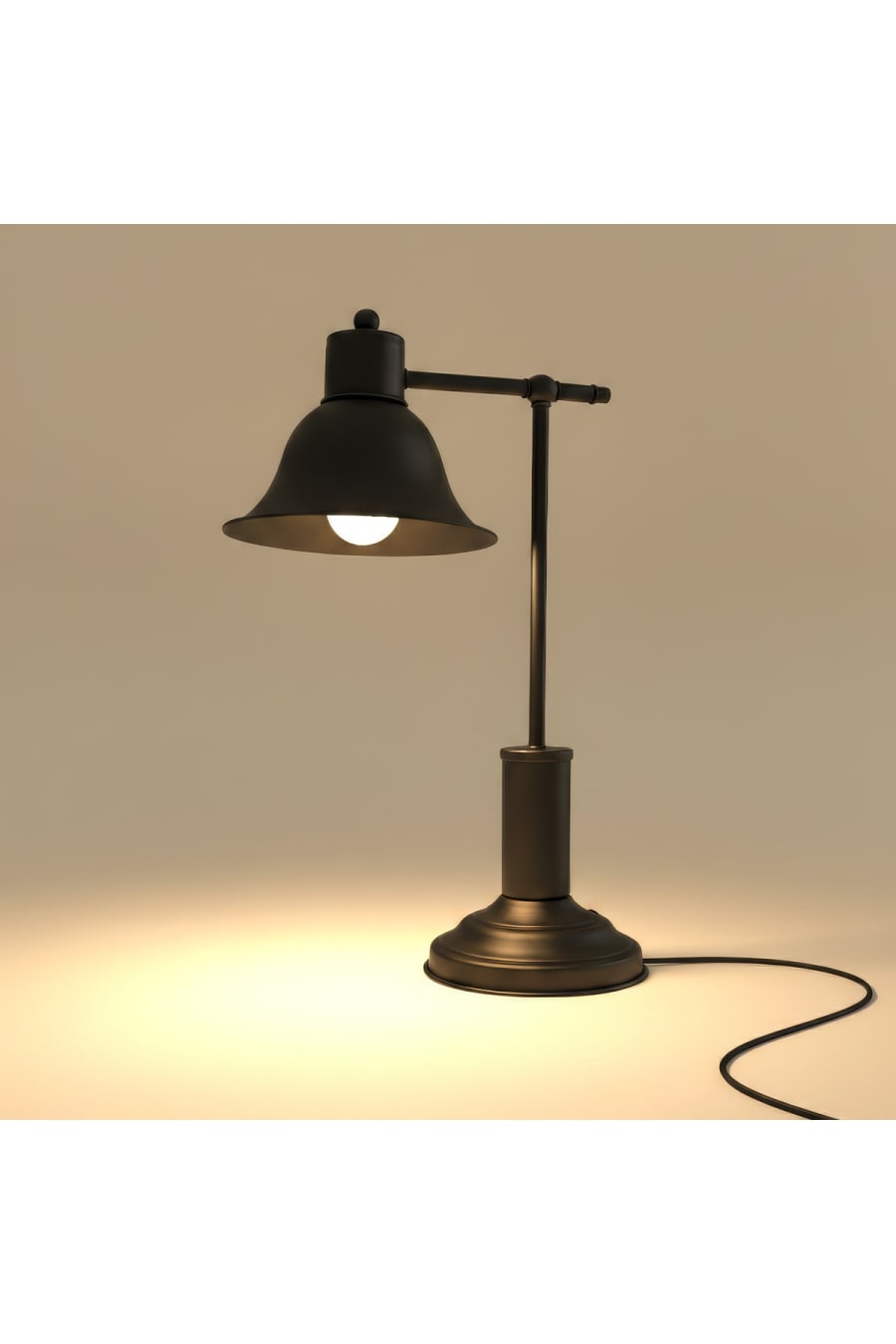 Timeless Classic Metal Desk Lamp - Study and Reading Light
