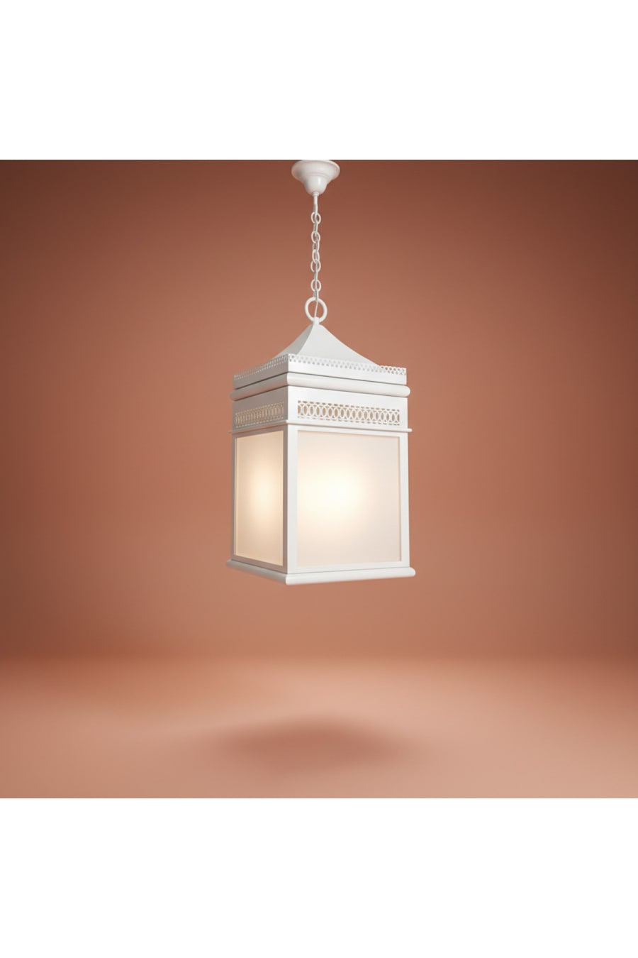 Minimal Square Pendant Modern Ceiling Light