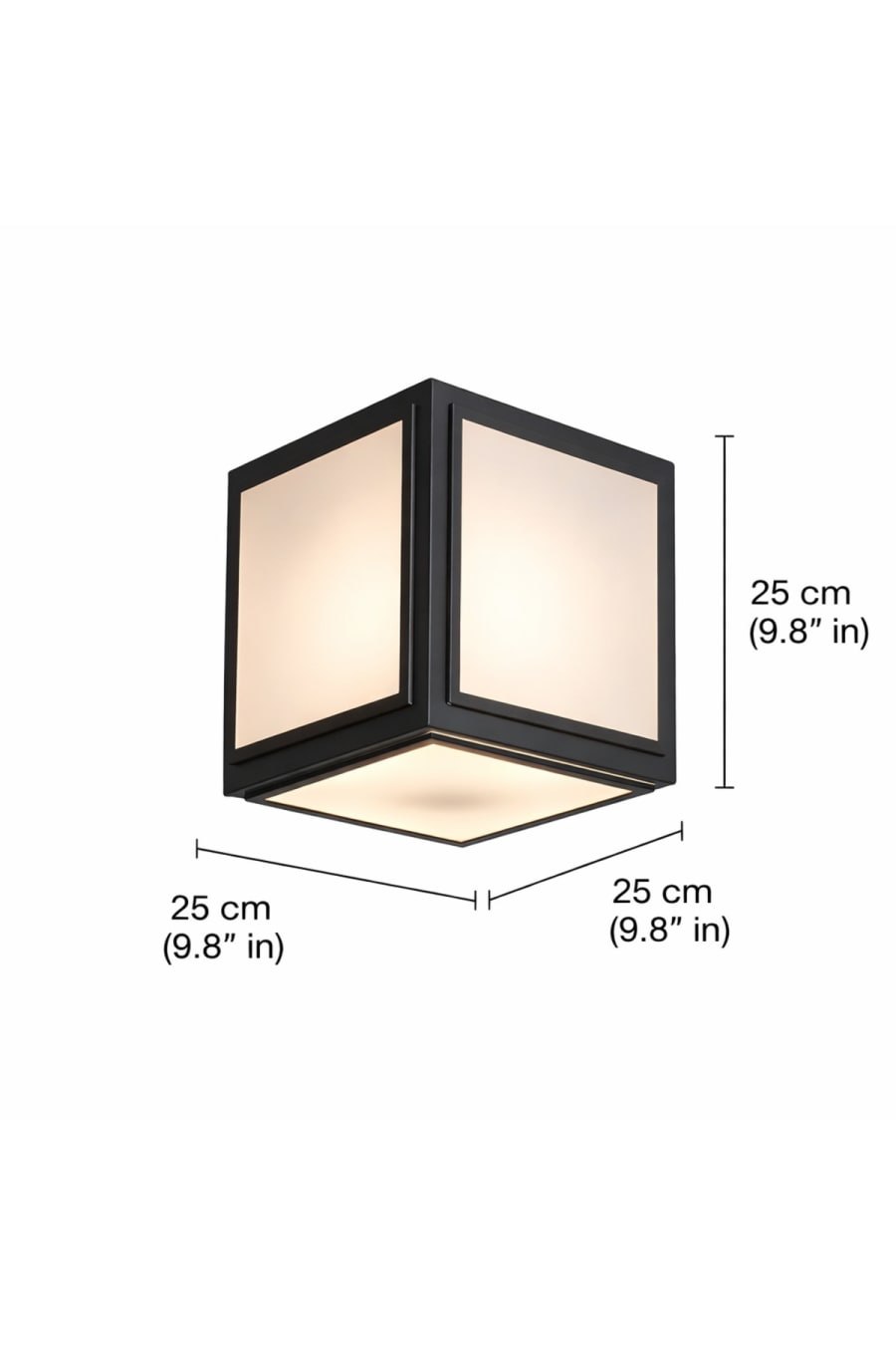 Minimal Square Pendant Modern Ceiling Light