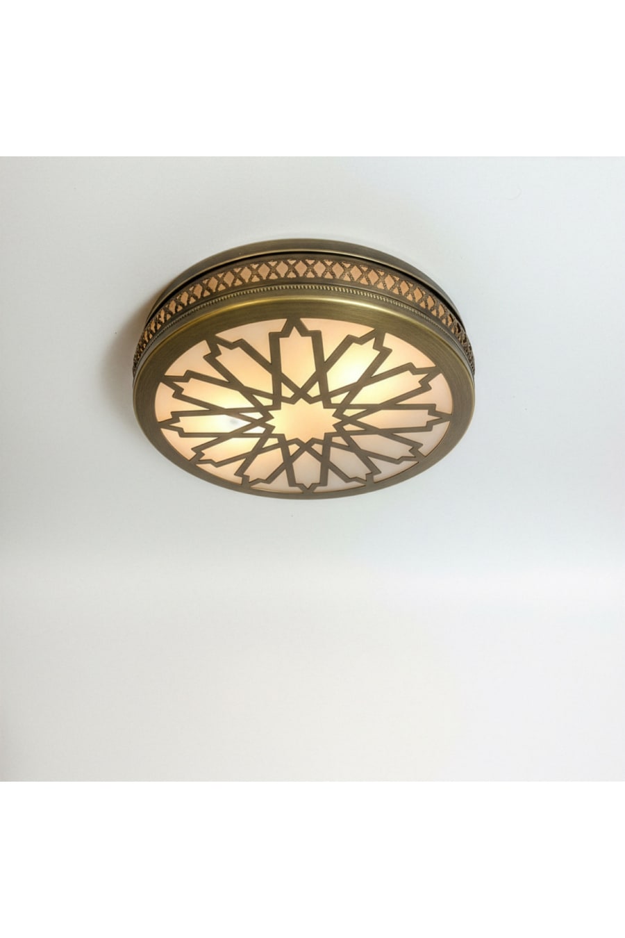 Decorative Patterned Flush Mount Ceiling Light – Modern Plafond Lamp