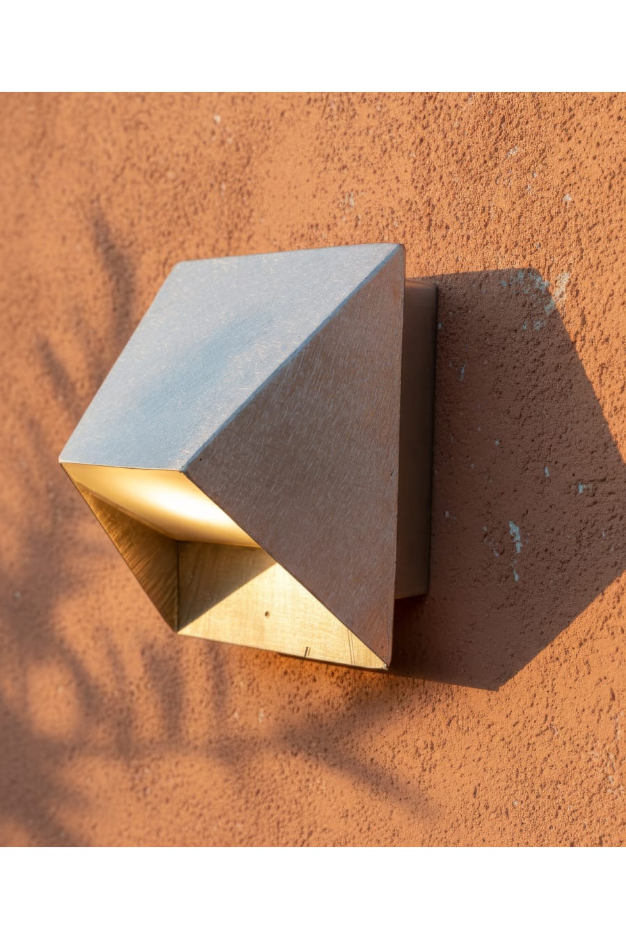 Modern Geometric Wall Sconce - Aluminum