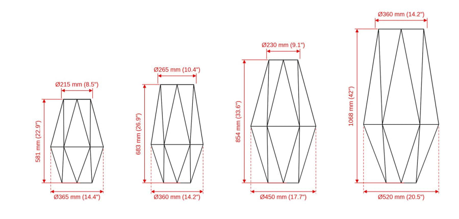 Meteor Planter – Faceted Geometric Metal Outdoor Planter · Matte Black