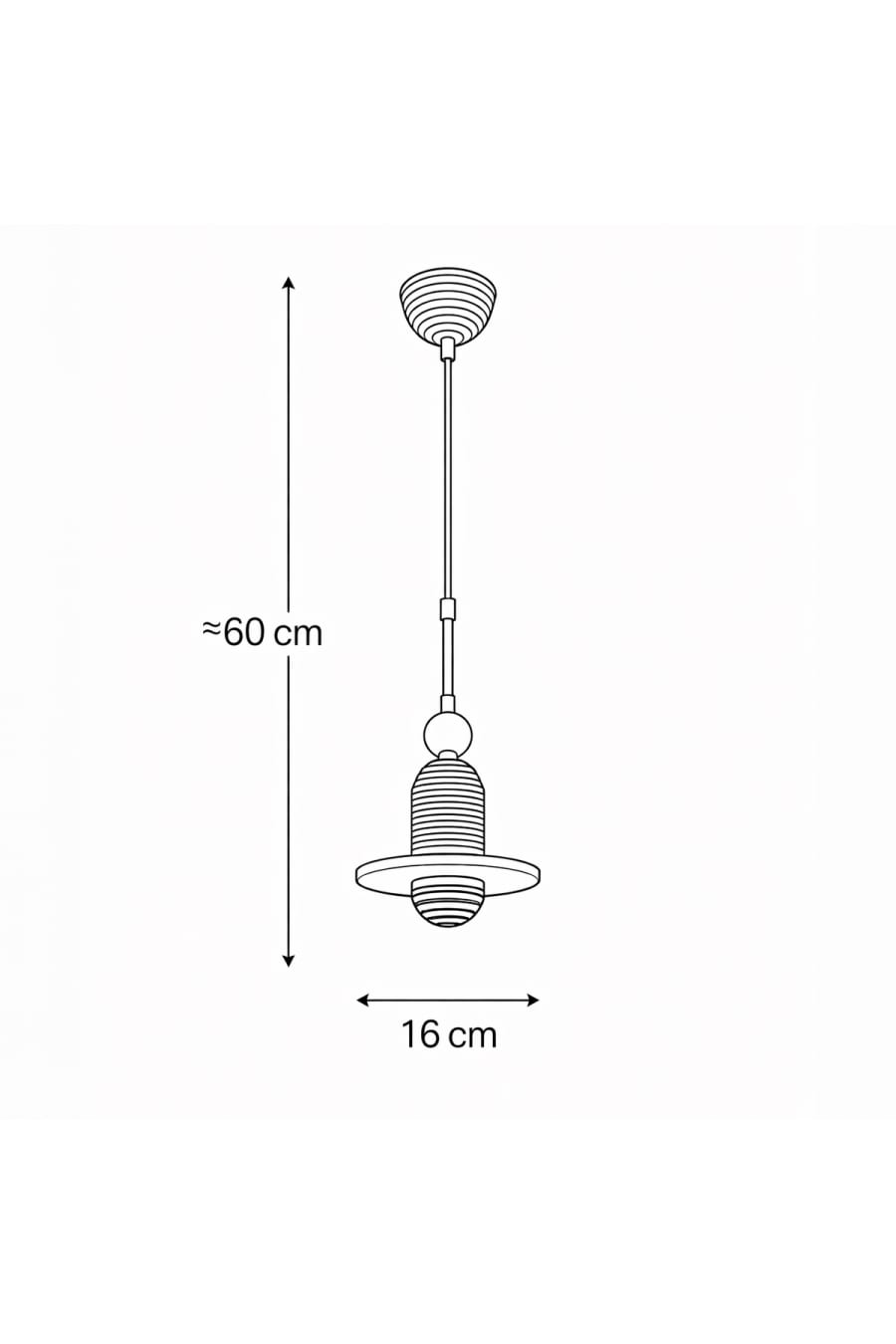 Antique Brass Distressed Modern Pendant Light with Acrylic Diffuser