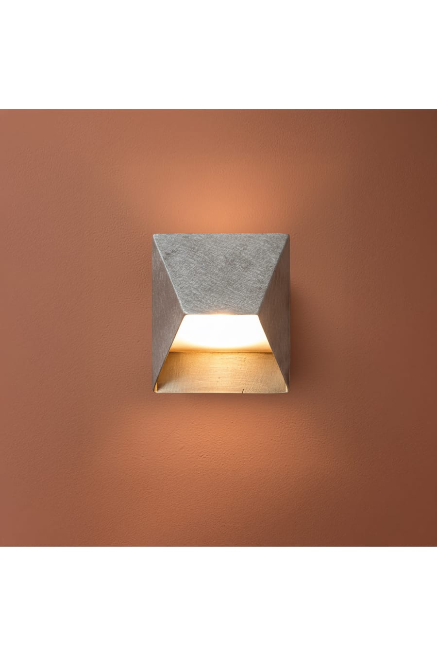 Modern Geometric Wall Sconce - Aluminum
