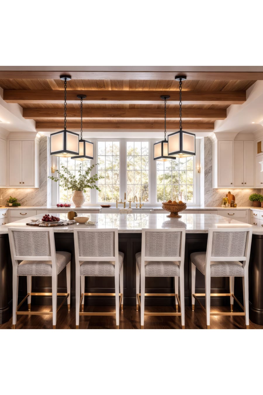 Minimal Square Pendant Modern Ceiling Light