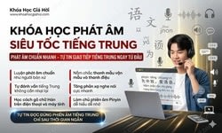 Khóa Học Phát Âm Siêu Tốc Tiếng Trung