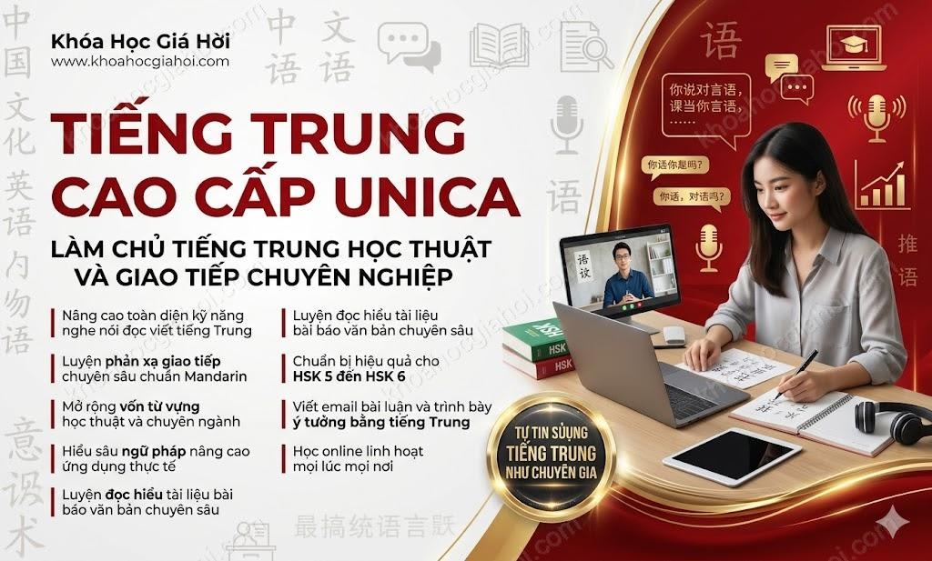 Tiếng Trung Cao Cấp Unica