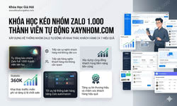 Khóa Học Kéo Nhóm Zalo 1.000 Thành Viên Tự Động Xaynhom.com