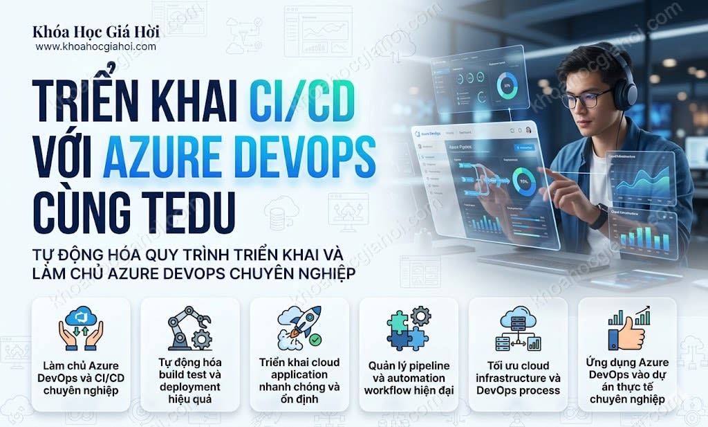 Triển Khai CI/CD Với Azure Devops Cùng Tedu