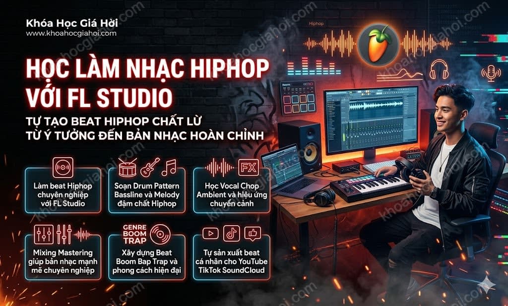 Học Làm Nhạc Hiphop Với FL Studio