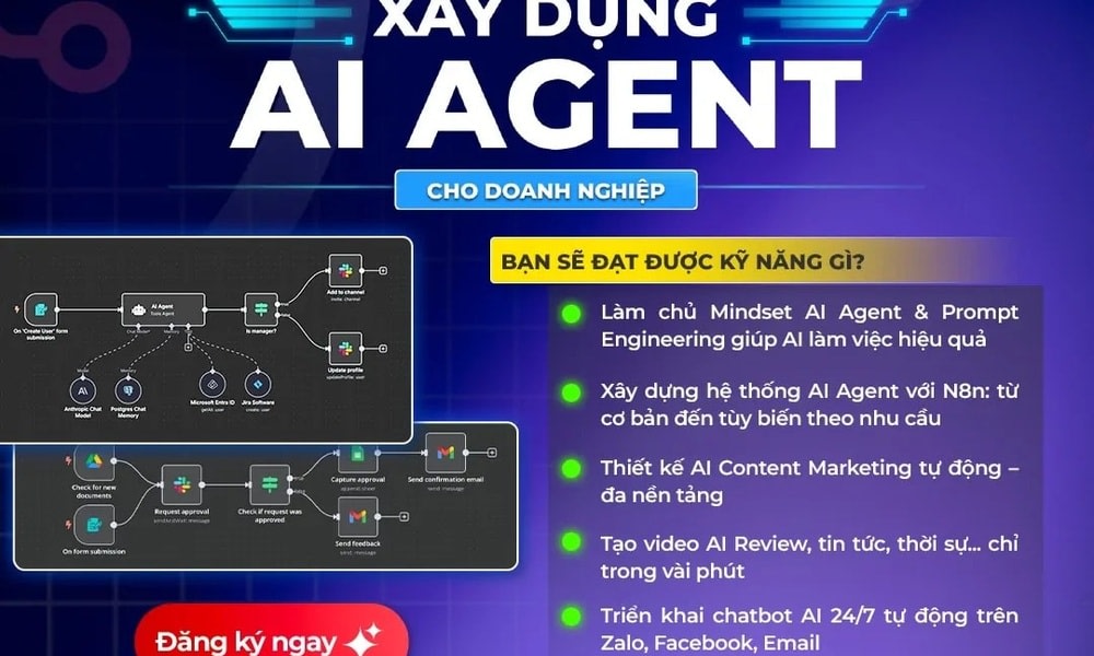 Khóa Học Xây Dựng AI Agent – The AI Growth