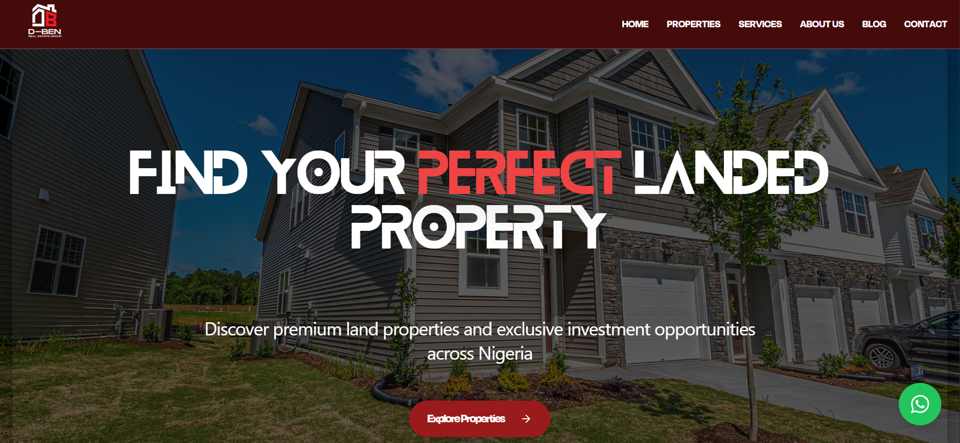 Dben Real Estates case study preview