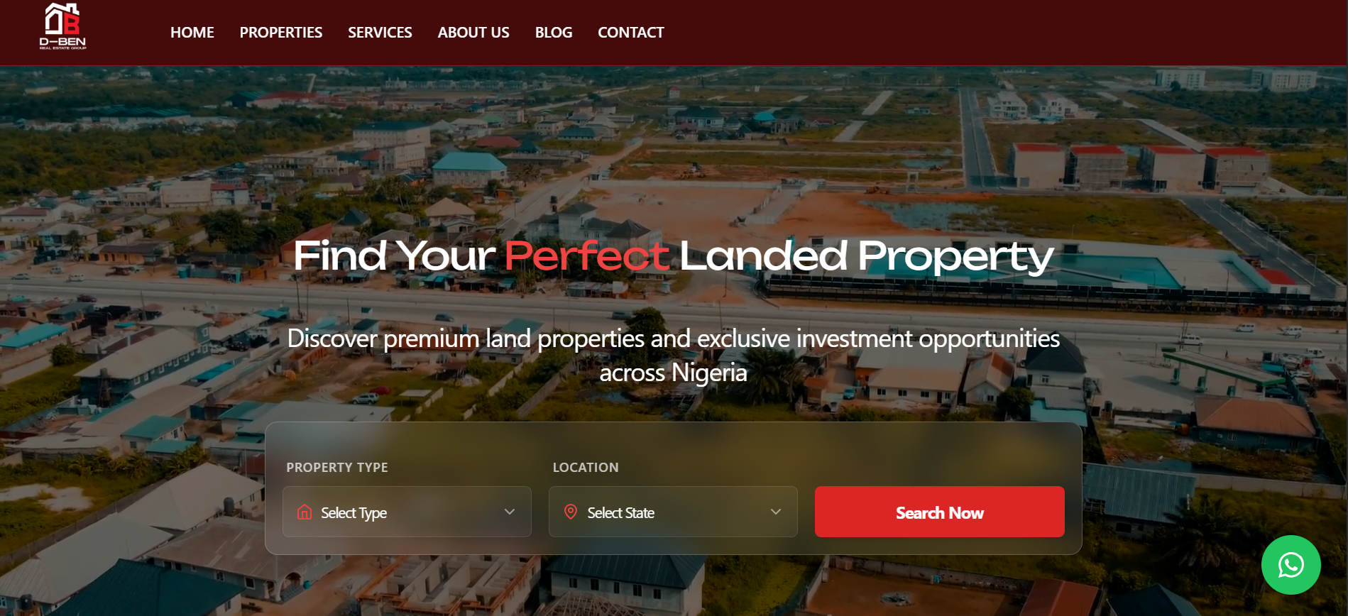 Dben Real Estates case study preview