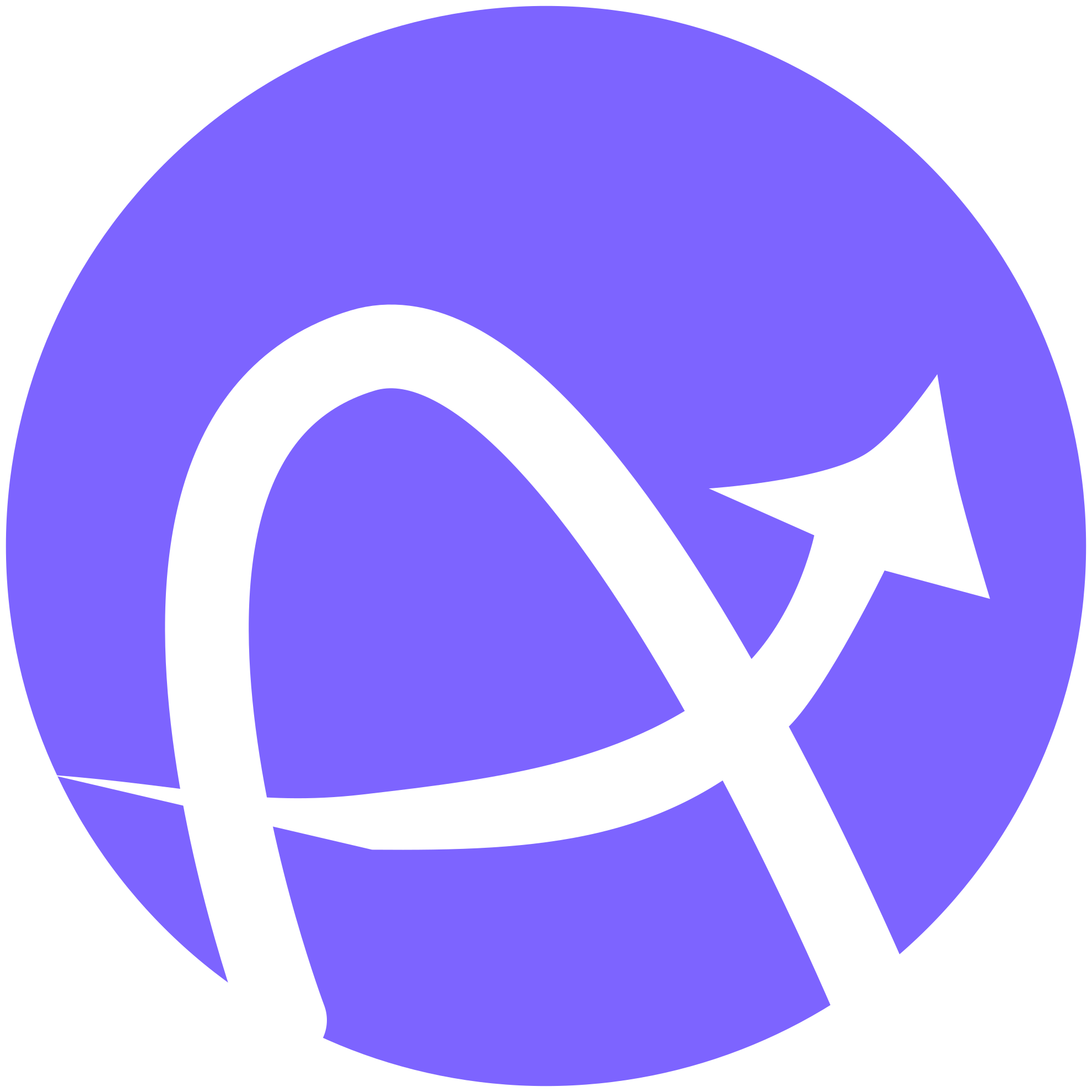 academo logo is an A in a circle with an arrow