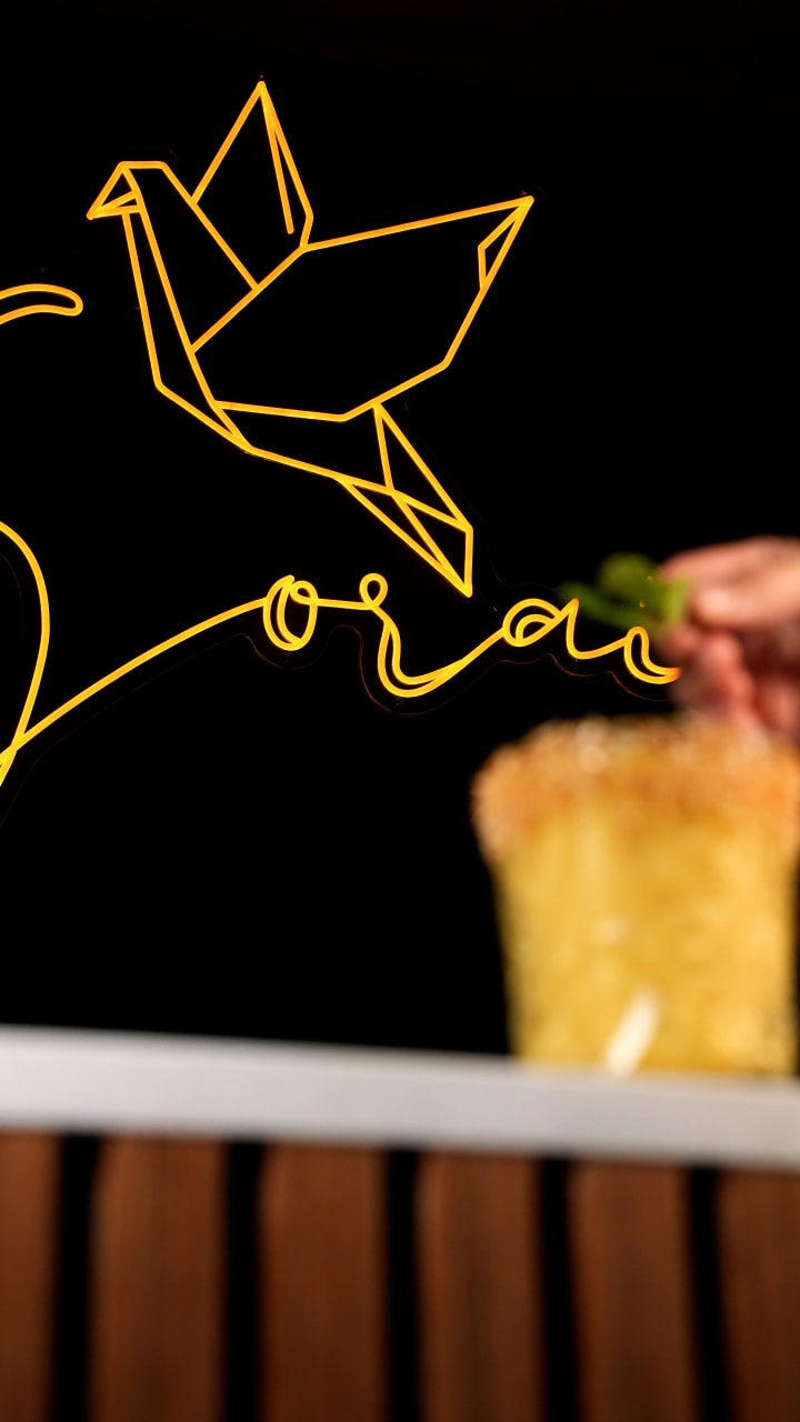 A cocktail at Sorai