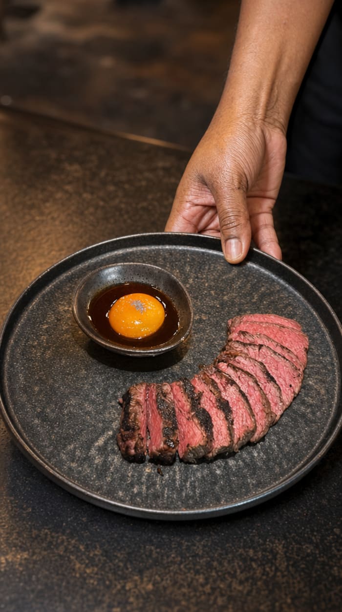 Wagyu, cut tableside
