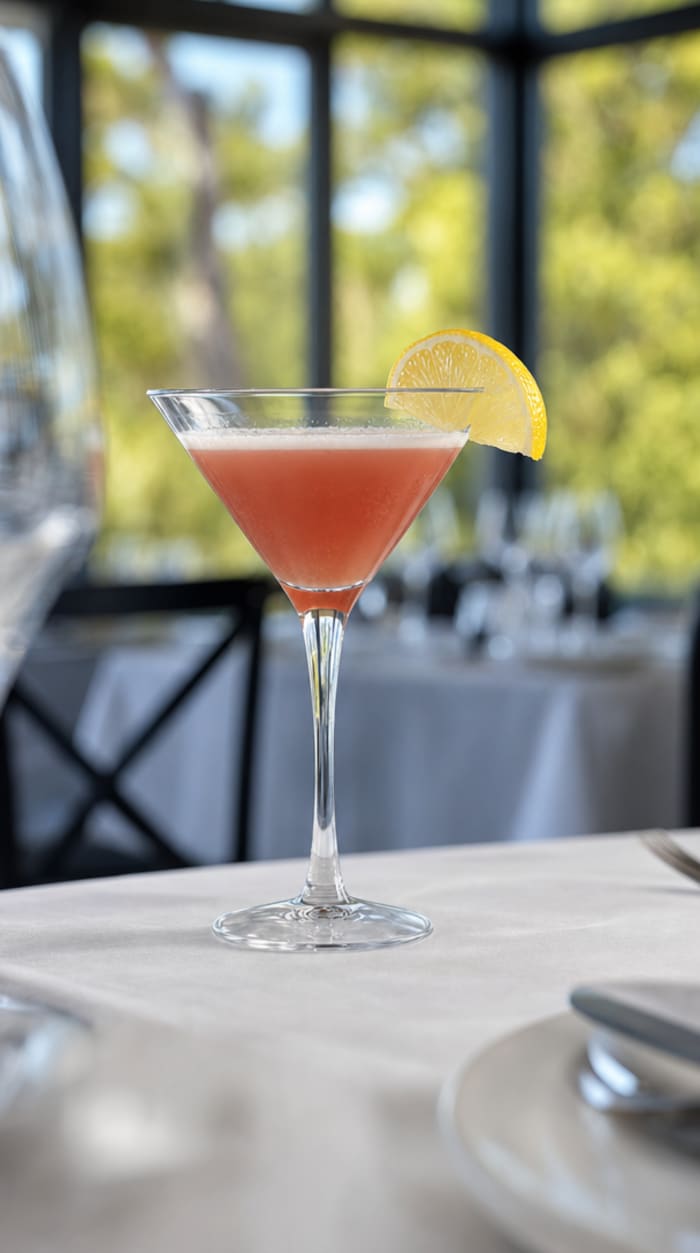 Cosmopolitan, studio output, at the bar