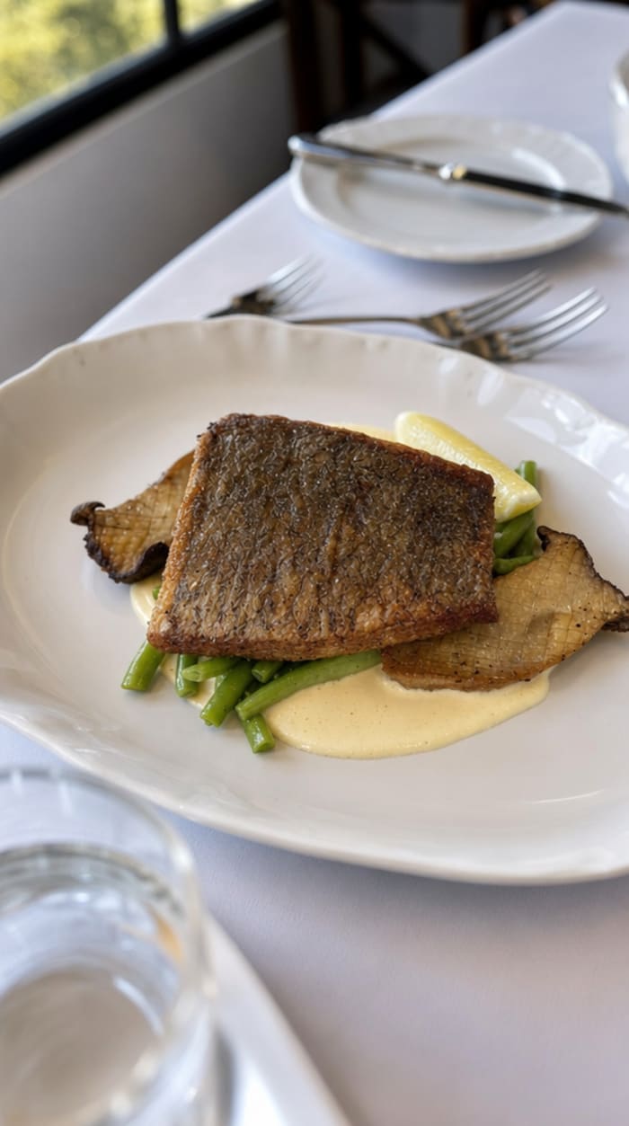Market fish, studio output, at the table