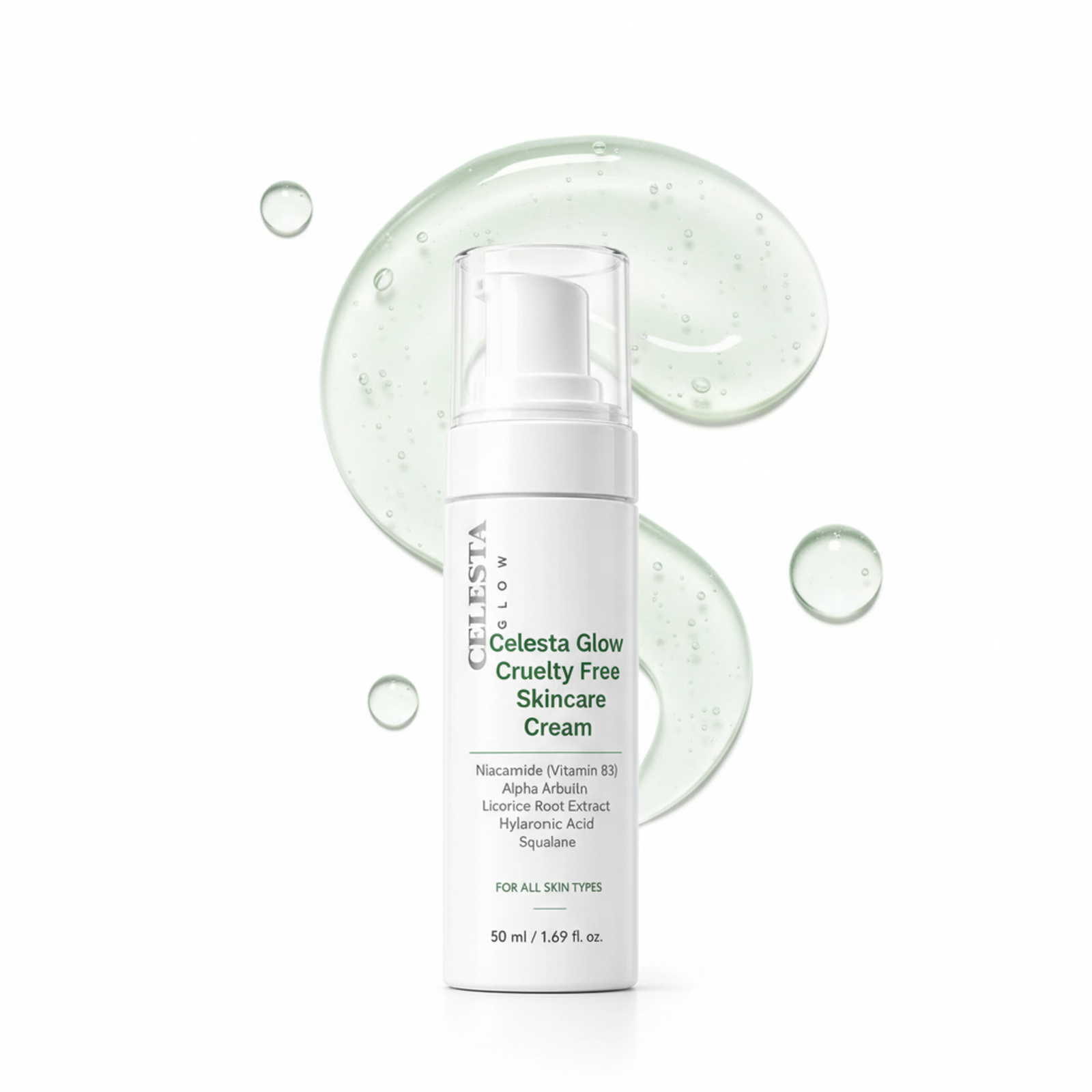 Celesta Glow Cruelty Free Skincare Cream