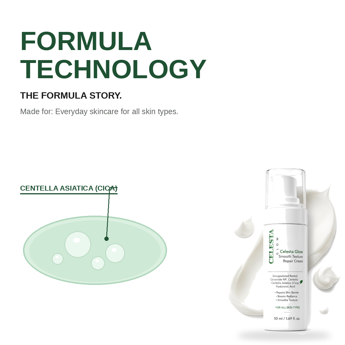 Celesta Glow Smooth Texture Repair Cream view 4