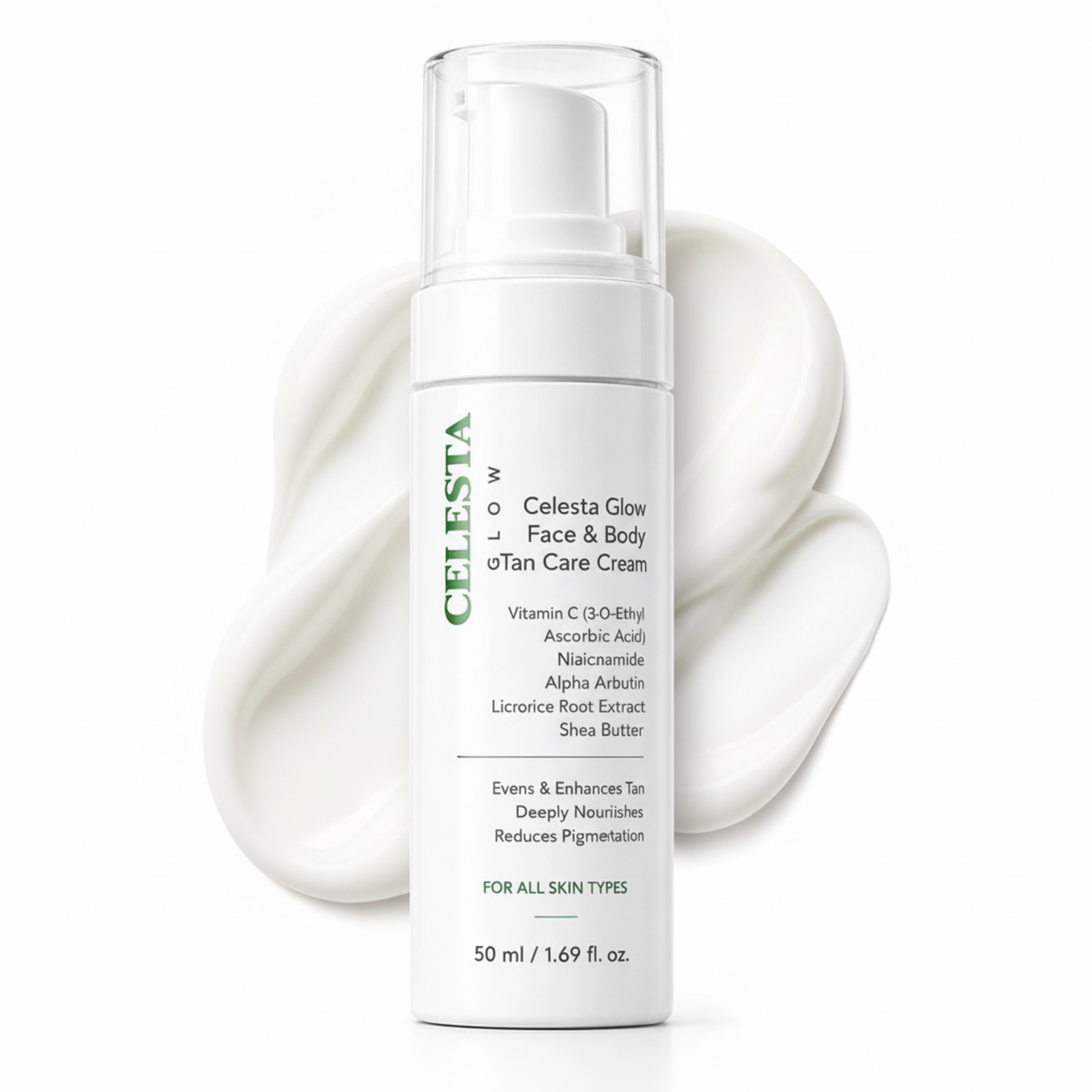 Celesta Glow Face & Body Tan Care Cream